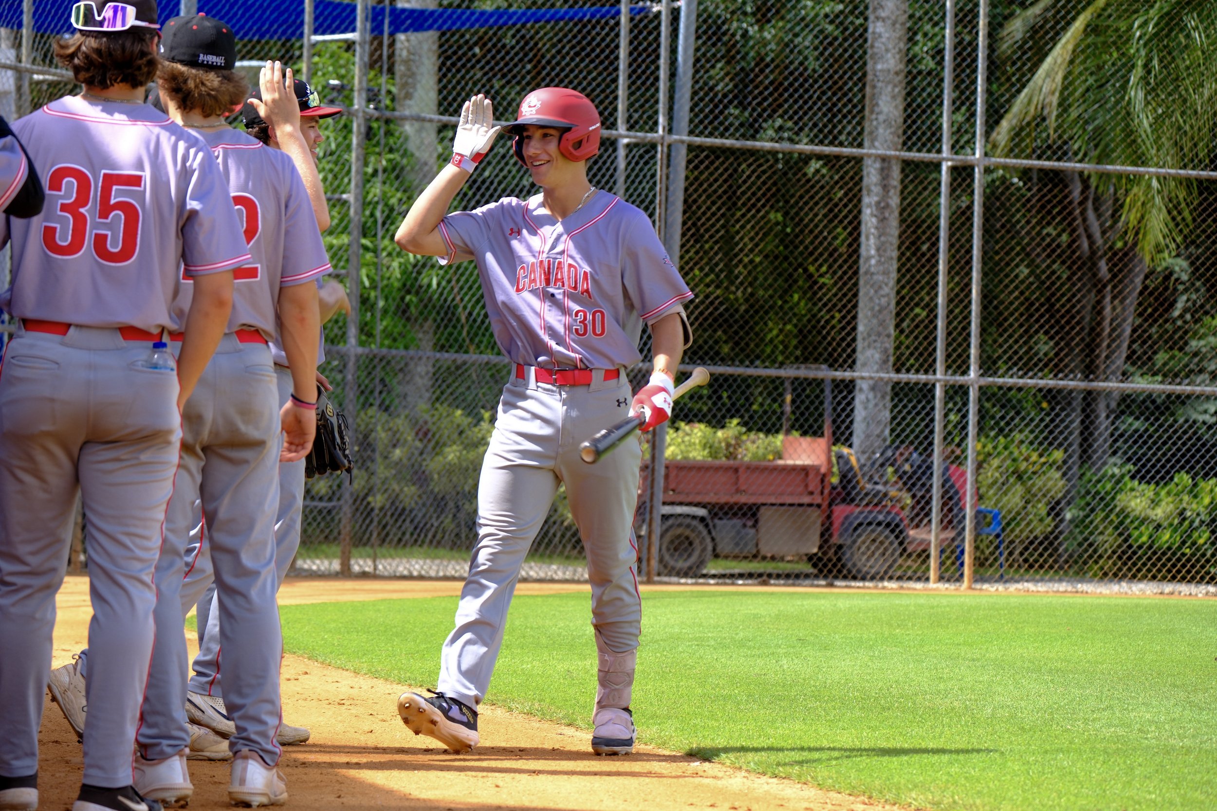 Carson homers, but Juniors drop pair at Dominican Fall camp