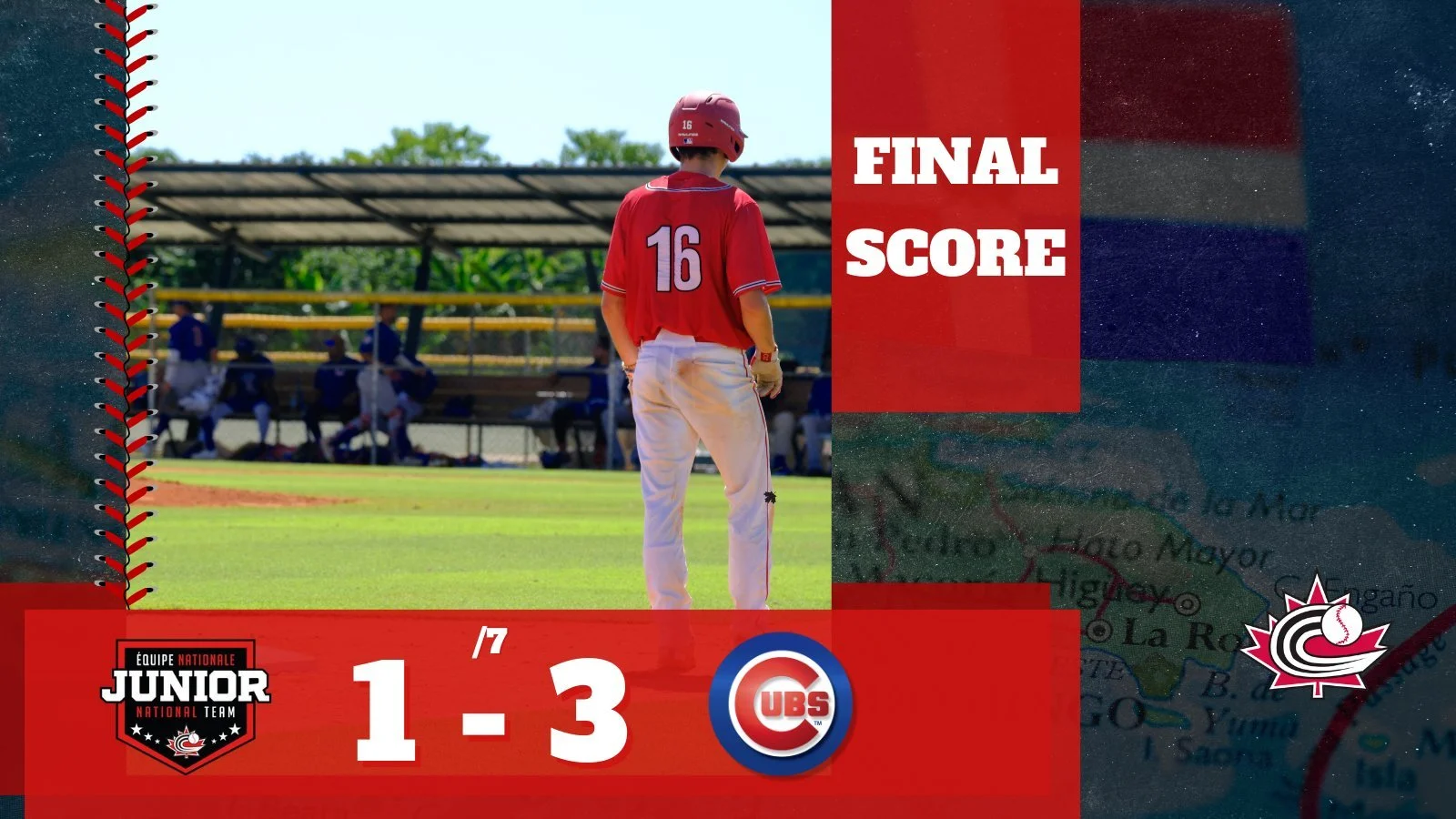 Ault collects two hits in Juniors' loss to Cubs in Dominican fall camp finale