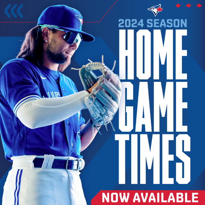 Blue Jays unveil 2024 schedule