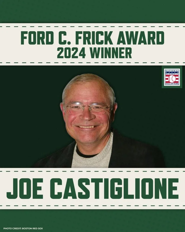 Castiglione wins Frick Award, Doucet, Shulman also finalists