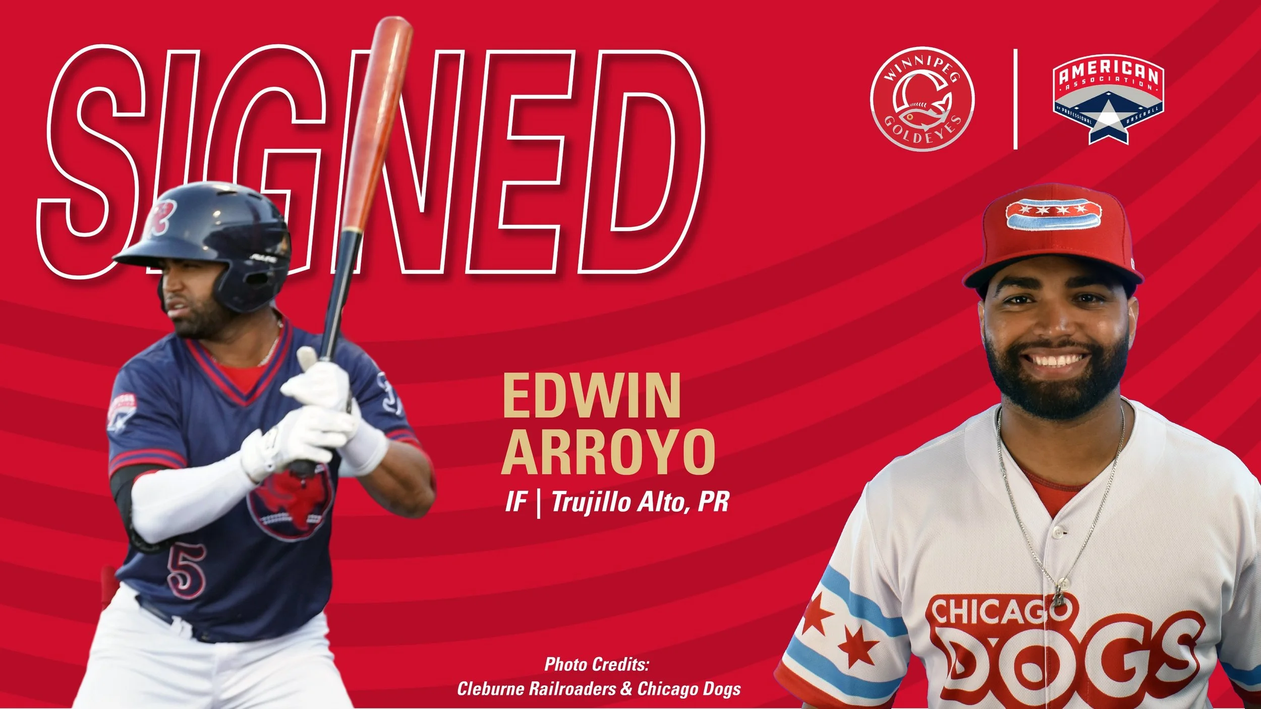 Goldeyes sign Arroyo