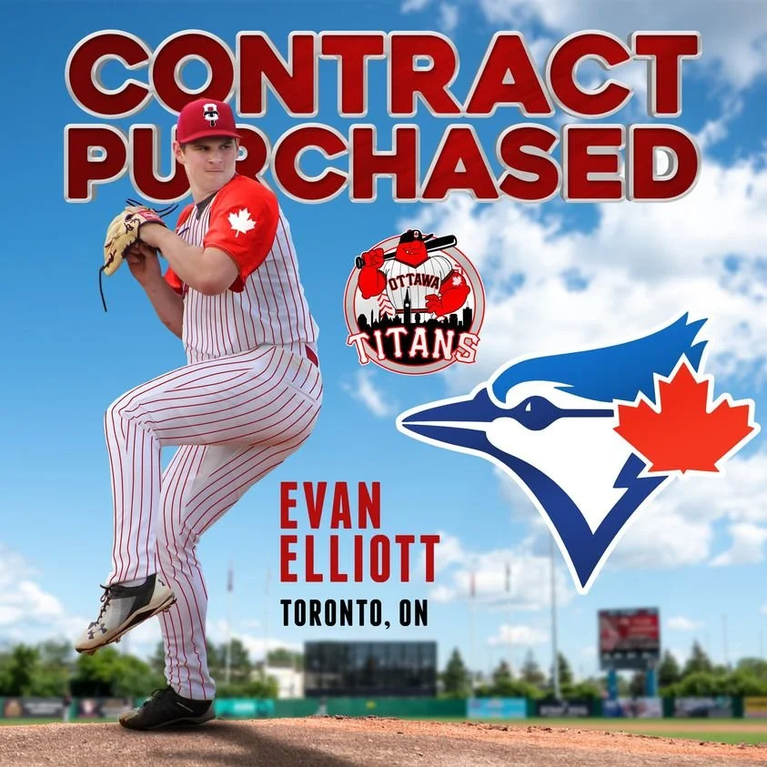 Blue Jays purchase Elliott's contract from Ottawa Titans