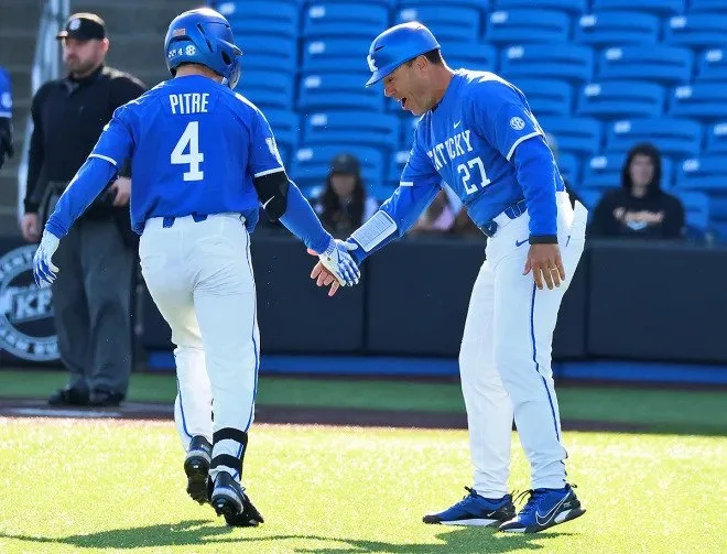 Kentucky's Pitre collects 100th hit in 93rd game (plus Nos. 101 and 102 too)