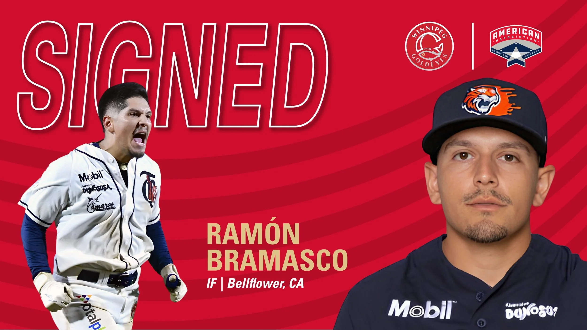 Goldeyes sign Bramasco