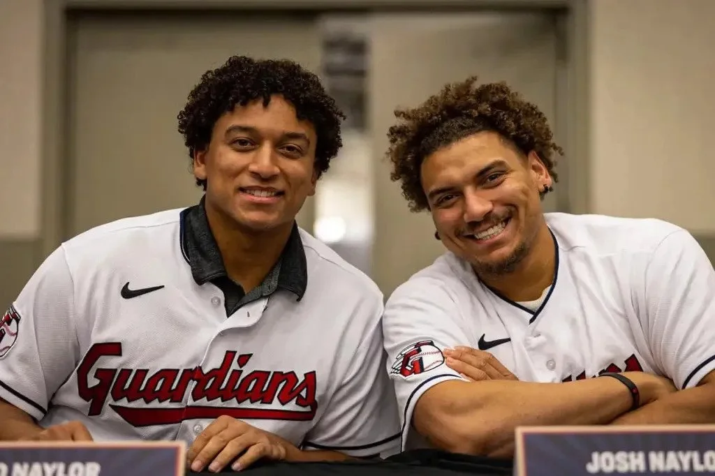 Naylor brothers homer in same inning for Guardians on National Siblings Day
