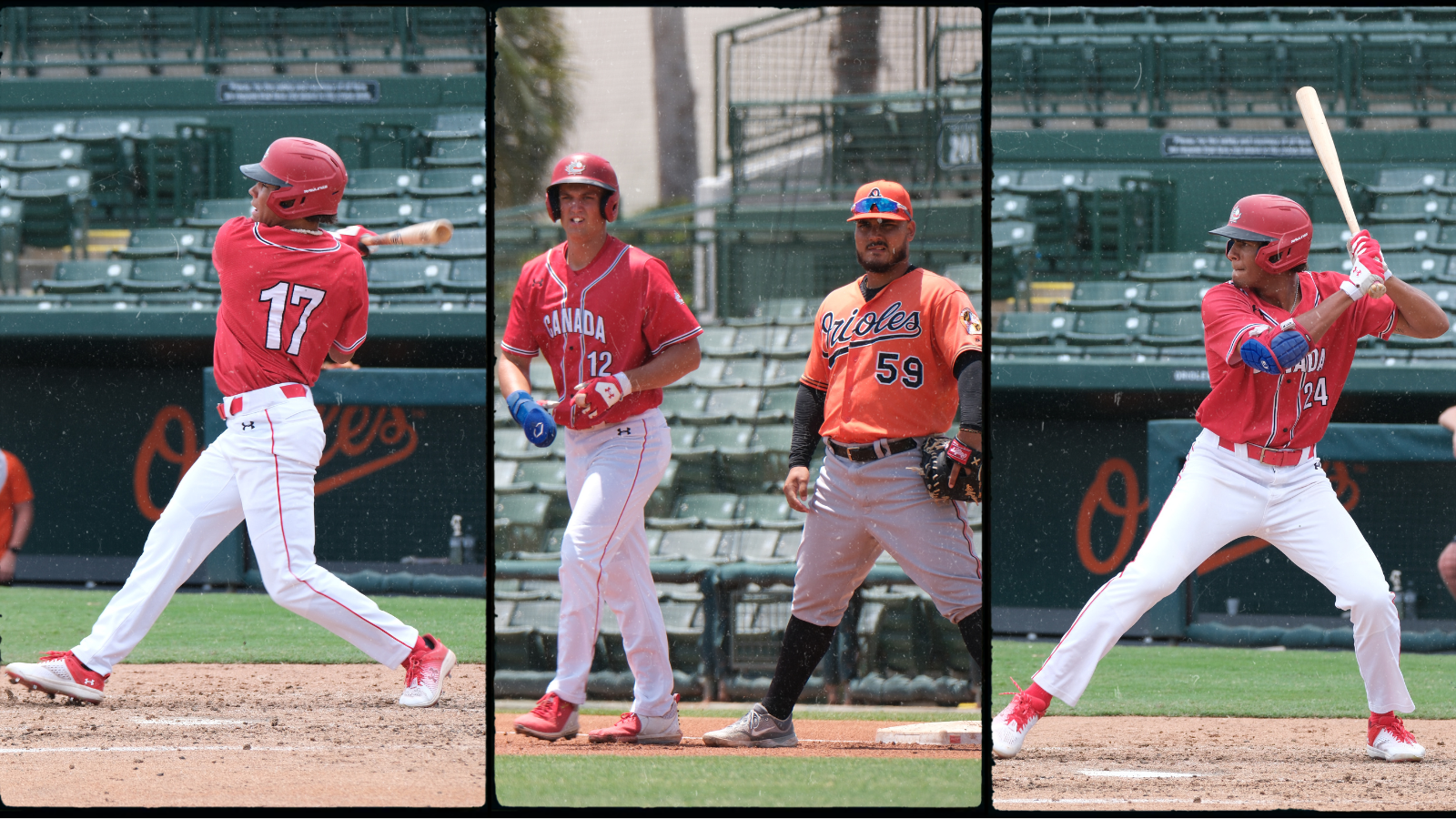 Juniors lose to Orioles, Clavet, Flewelling, Kwinter, Polanco