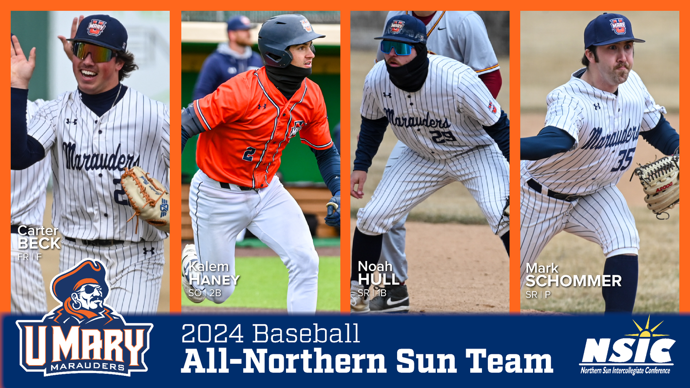 UMary's Beck, Haney, Hull receive NSIC honours