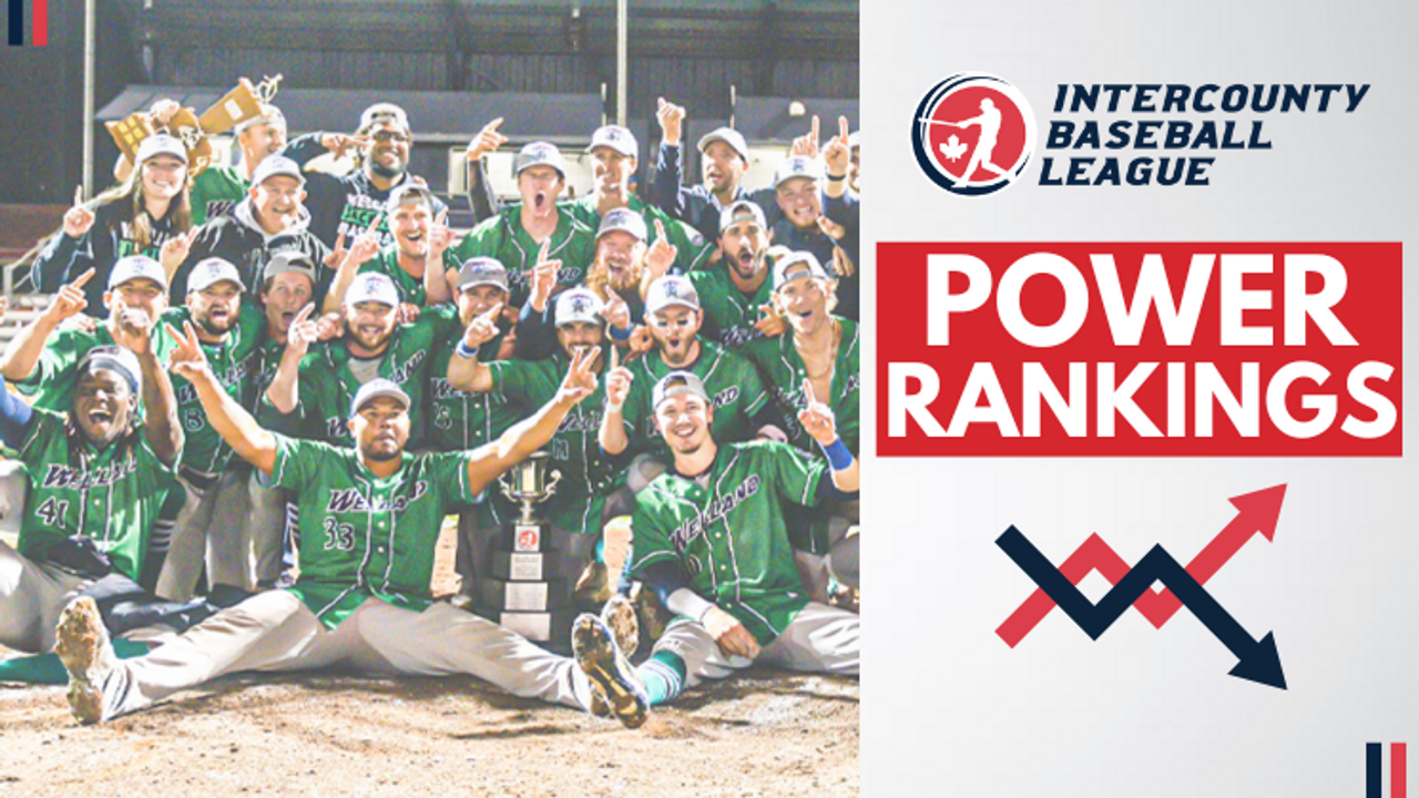 2024 Intercounty Baseball League Power Rankings