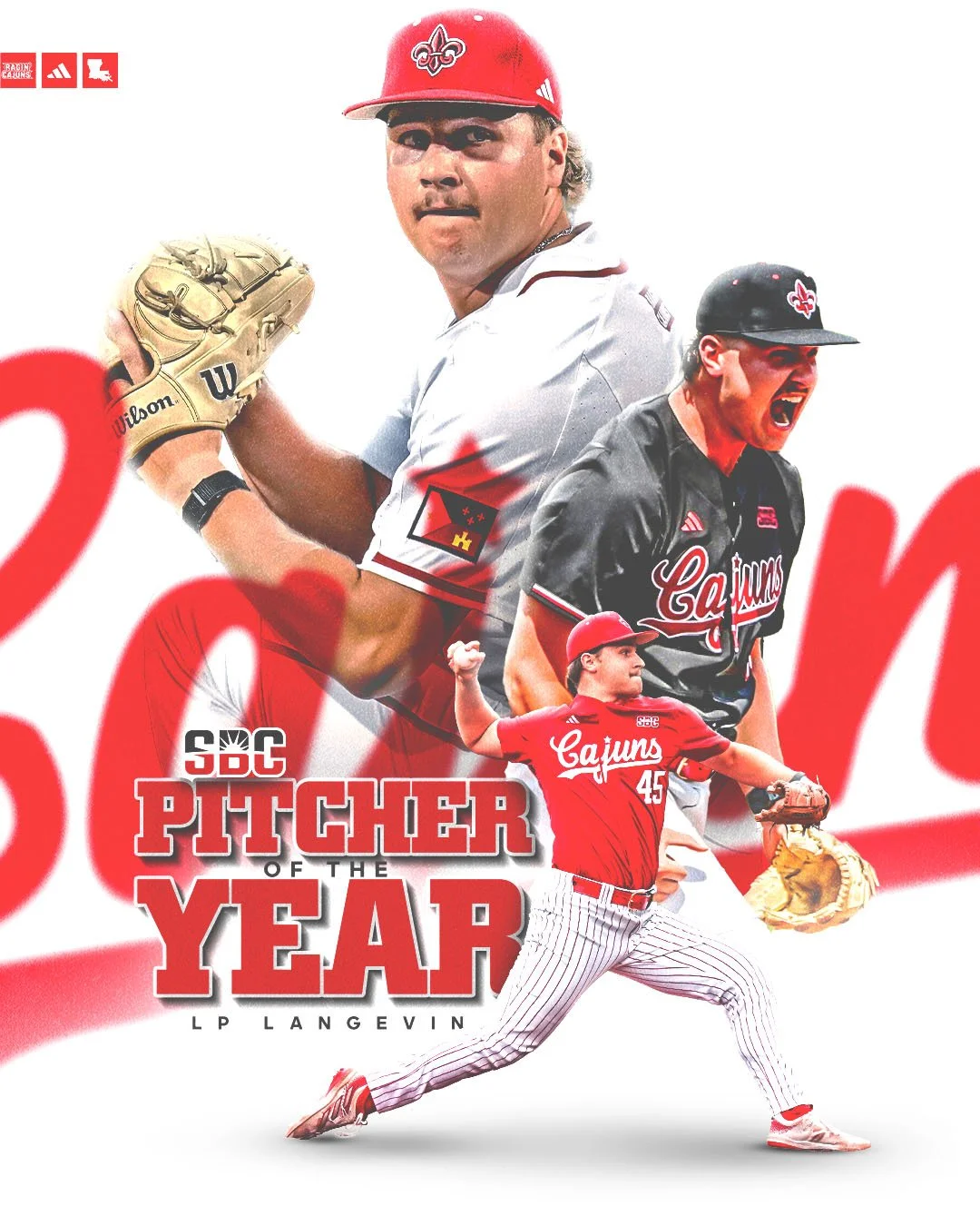 Langevin named SBC Pitcher of the Year