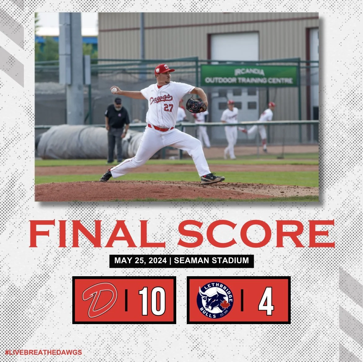 Dawgs trounce Bulls 10-4 