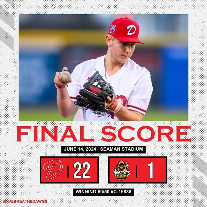 Dawgs defeat Prospects on second straight night