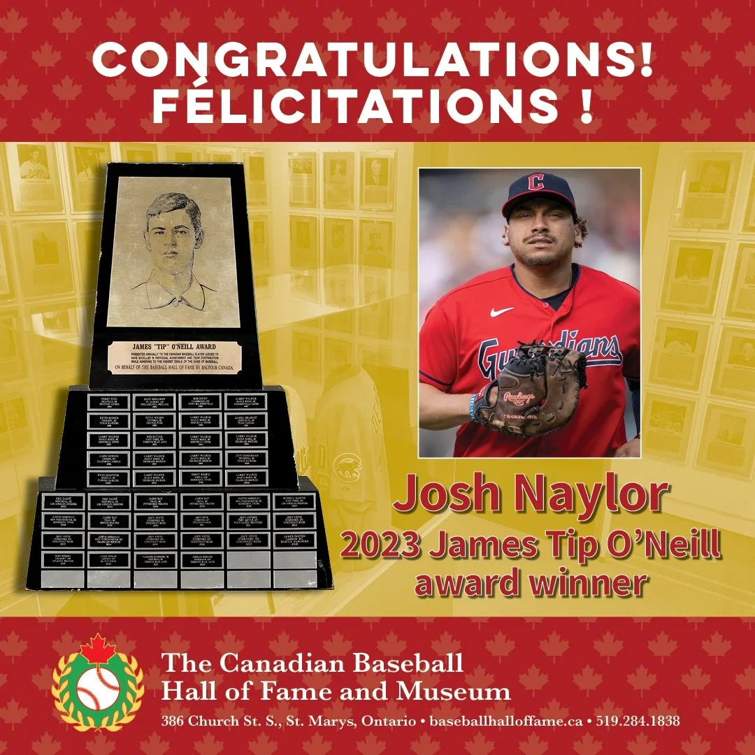 Naylor to be presented with Tip O’Neill Award at Rogers Centre on Father’s Day 
