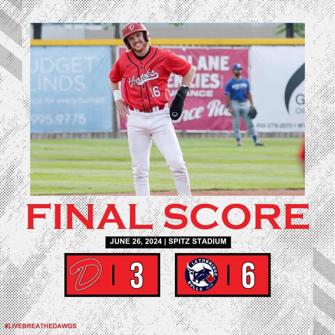 Dawgs lose 6-3 to Bulls