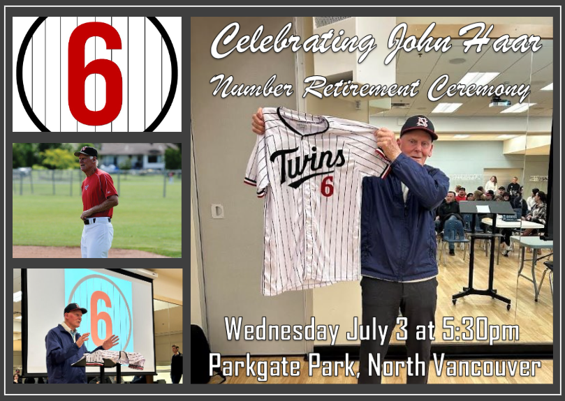North Shore Twins to retire Haar's number on Wednesday