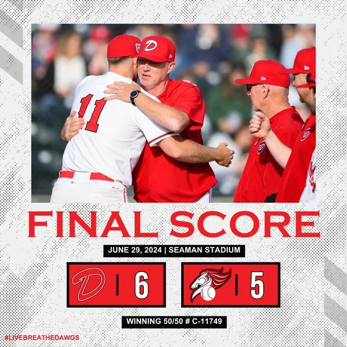 Dawgs down Mavericks 6-5