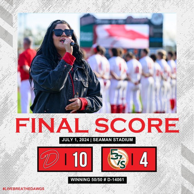 Dawgs earn Canada Day win