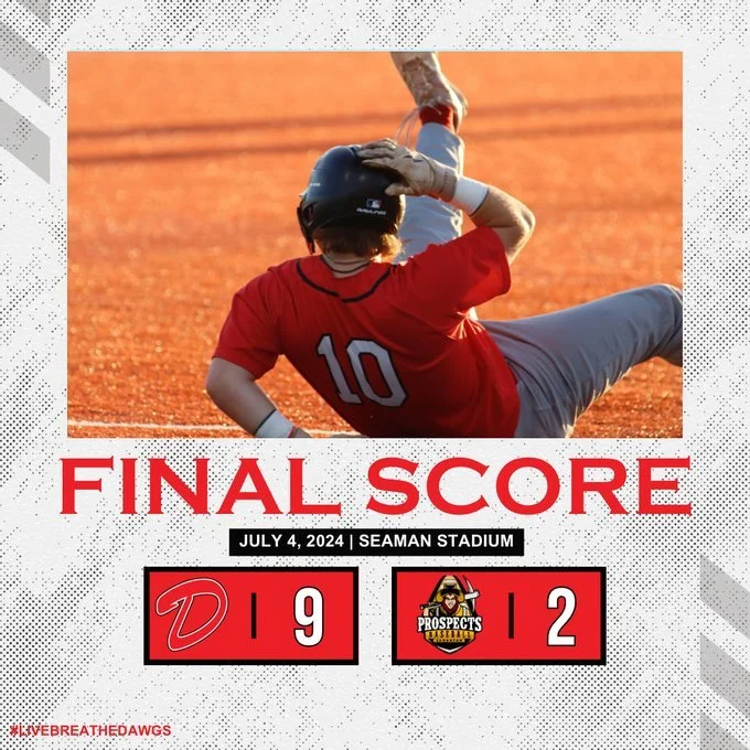 Dawgs sweep doubleheader from Prospects