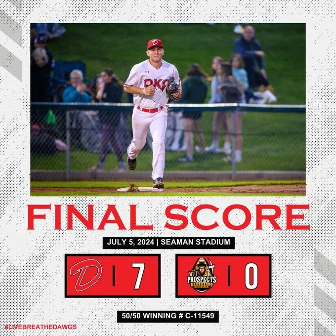 Dawgs shut out Prospects for third straight win