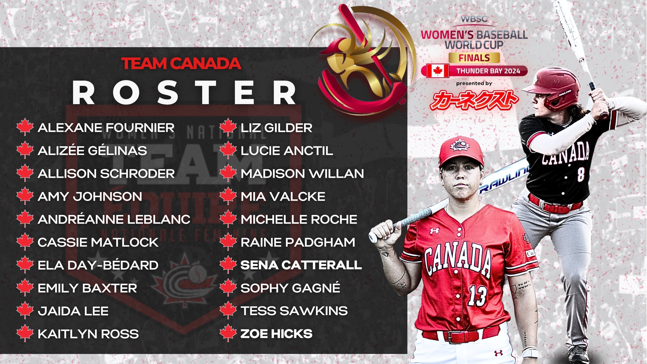 Baseball Canada announces 2024 Women’s National Team