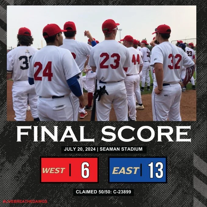 East downs West 13-6 in WCBL All-Star Game