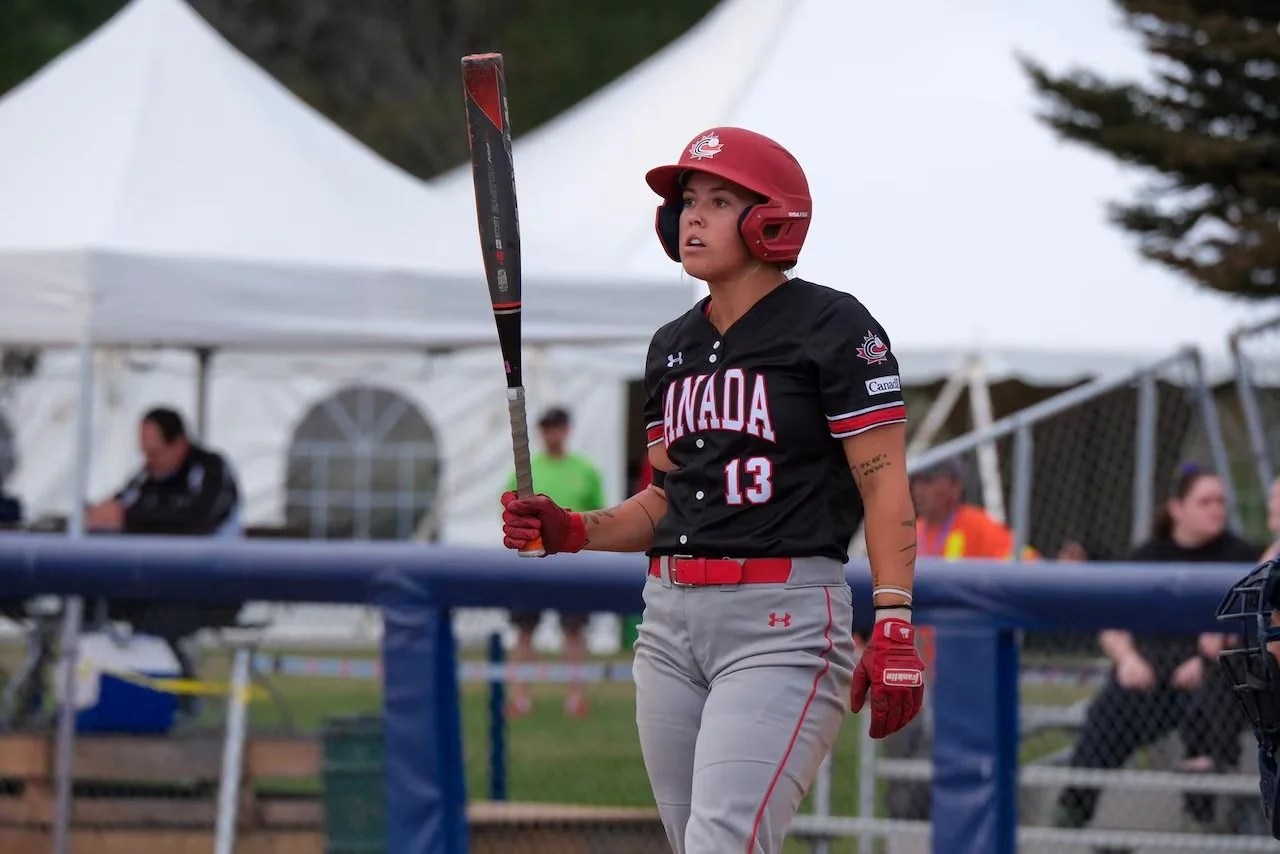 Zoom! Zoe goes boom with three-run double as Canada opens with win