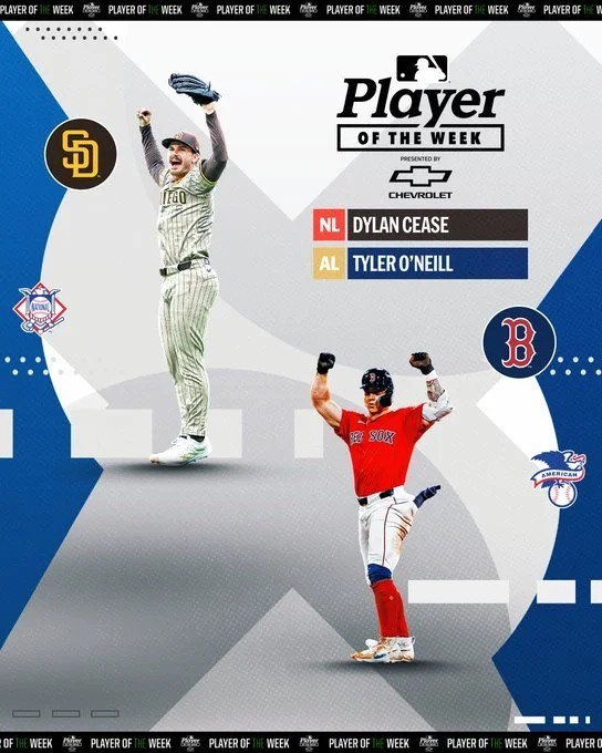 O'Neill named American League Player of the Week