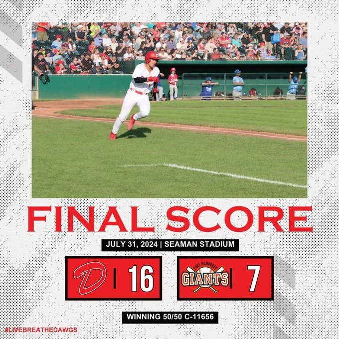 Dawgs down Giants 16-7