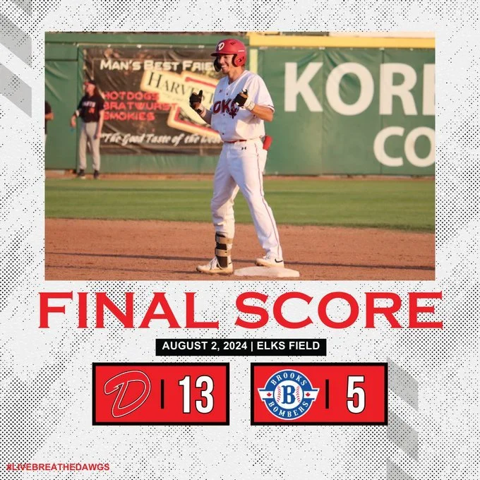 Dawgs down Bombers 13-5