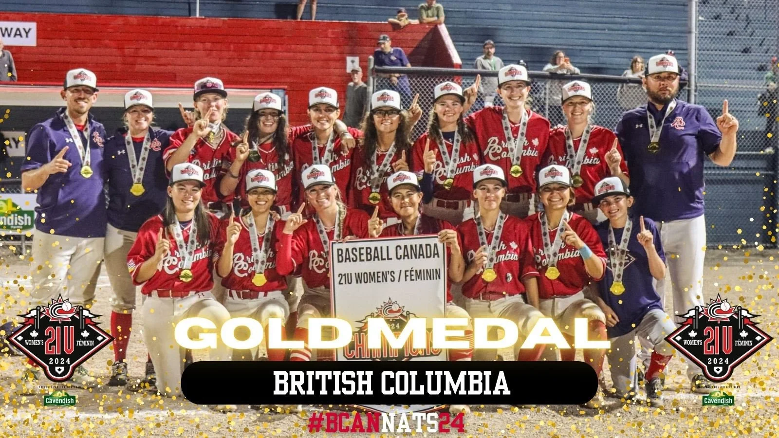 British Columbia crowned 21U Women’s Champions