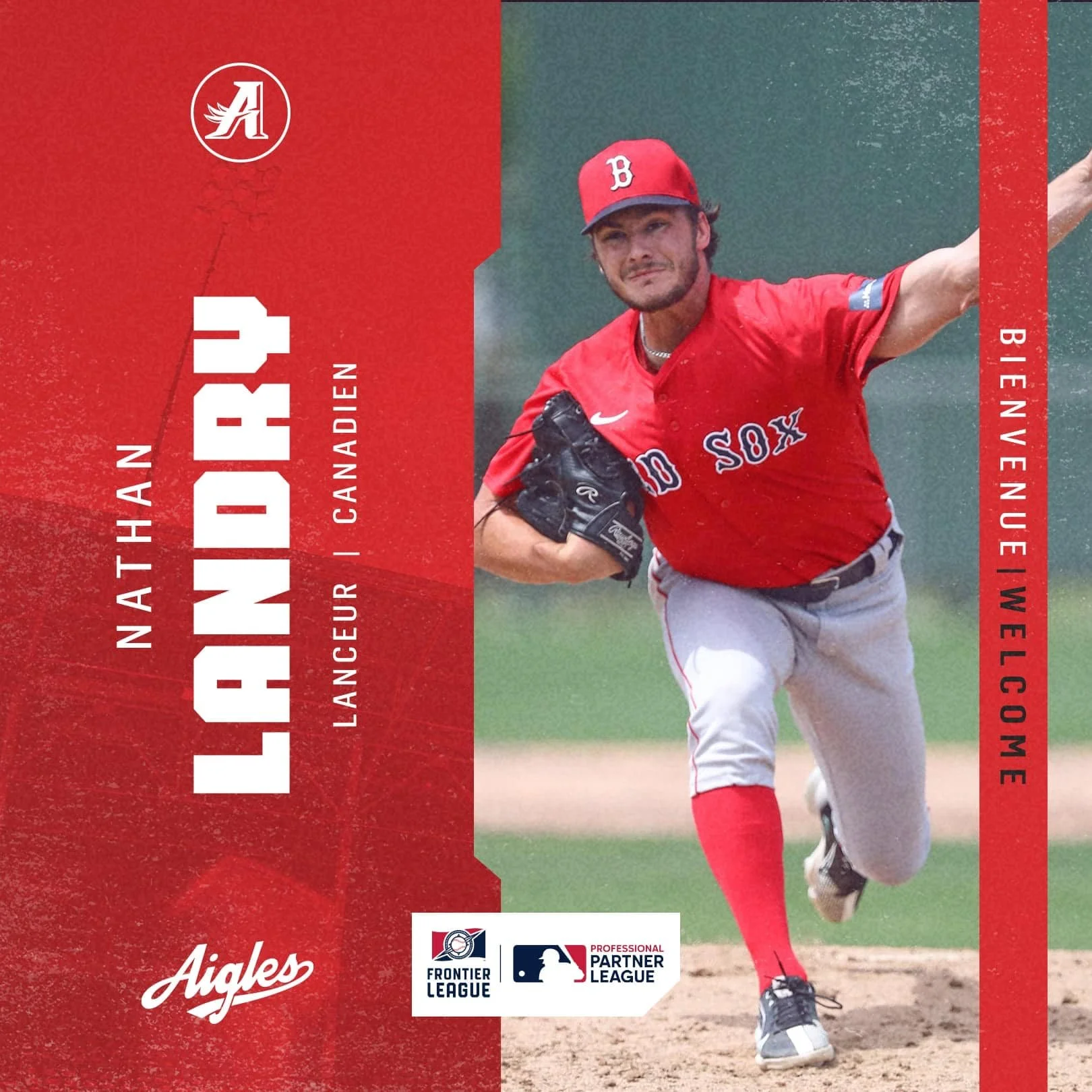 Landry signs with Trois-Rivières Aigles