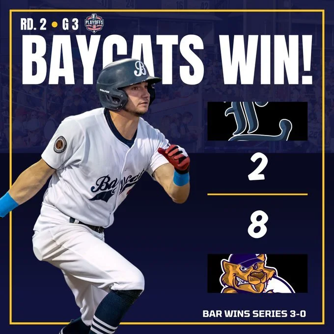 Baycats advance to IBL final, Jackfish, Royals head to deciding game