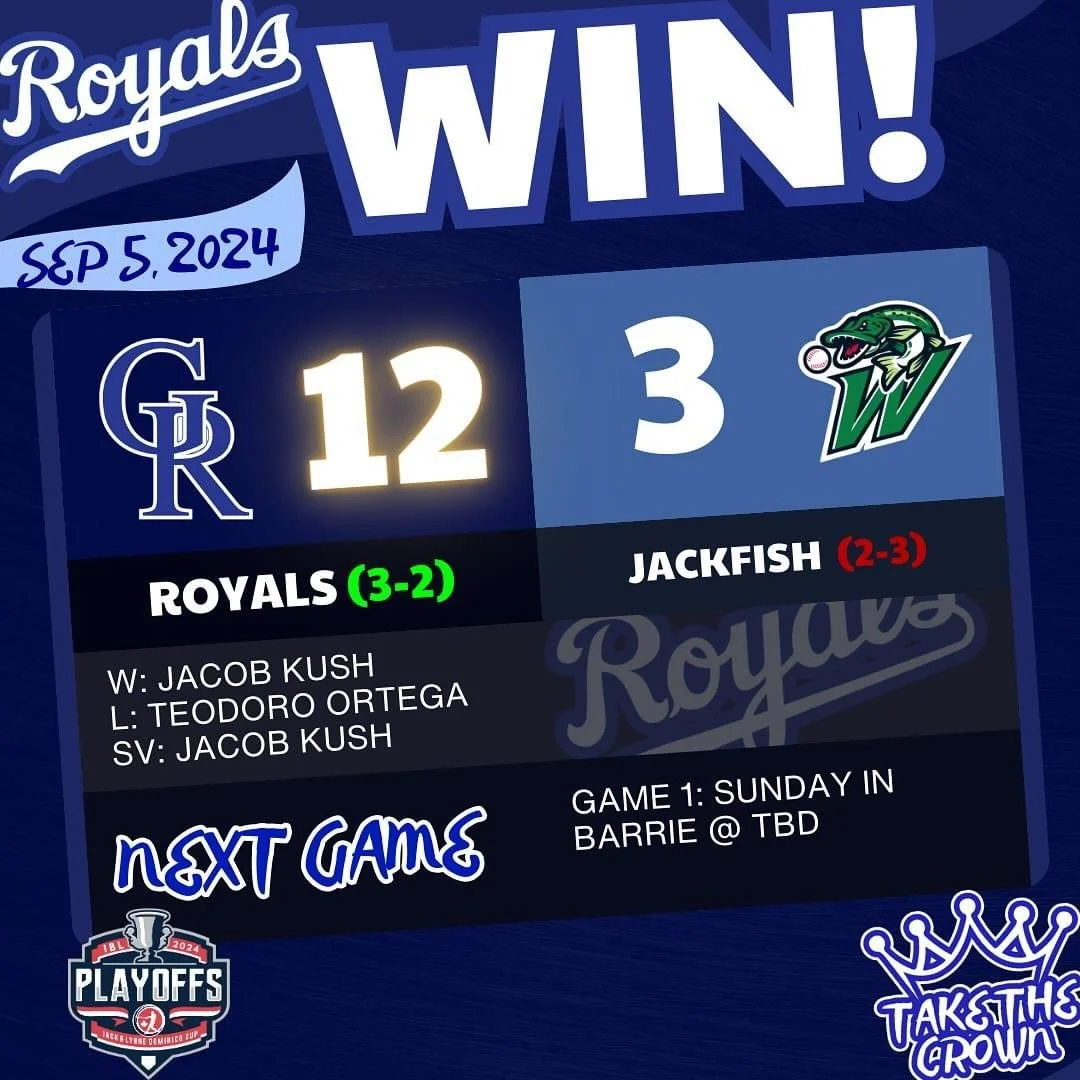 Guelph Royals down defending champs to advance to IBL Finals