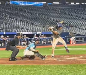 Jacob leads Team Grey to 7-2 win over Team New Blue