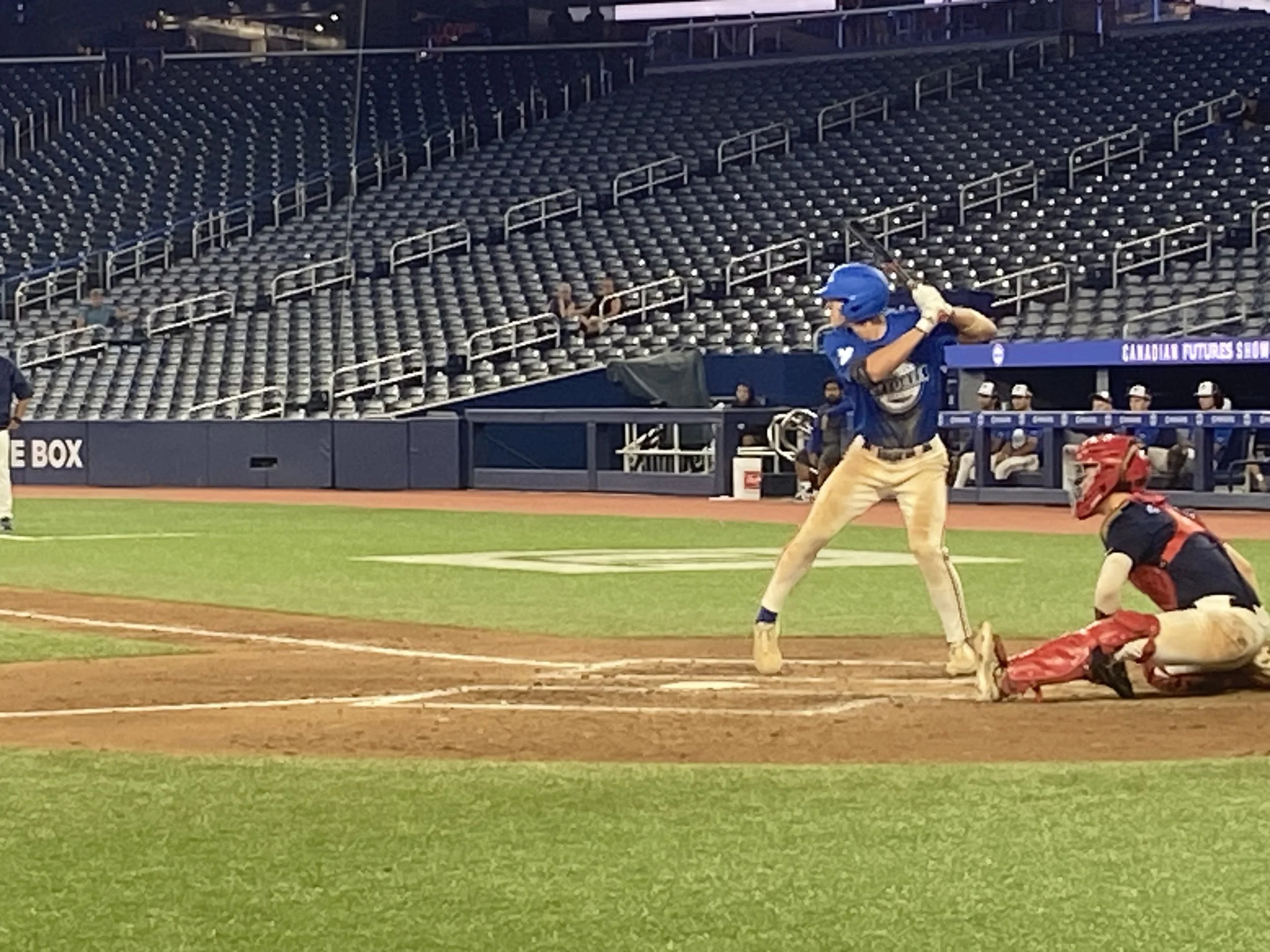 Shushkewich: Kitura’s bat, speed and throwing arm all on display at Canadian Future Showcase