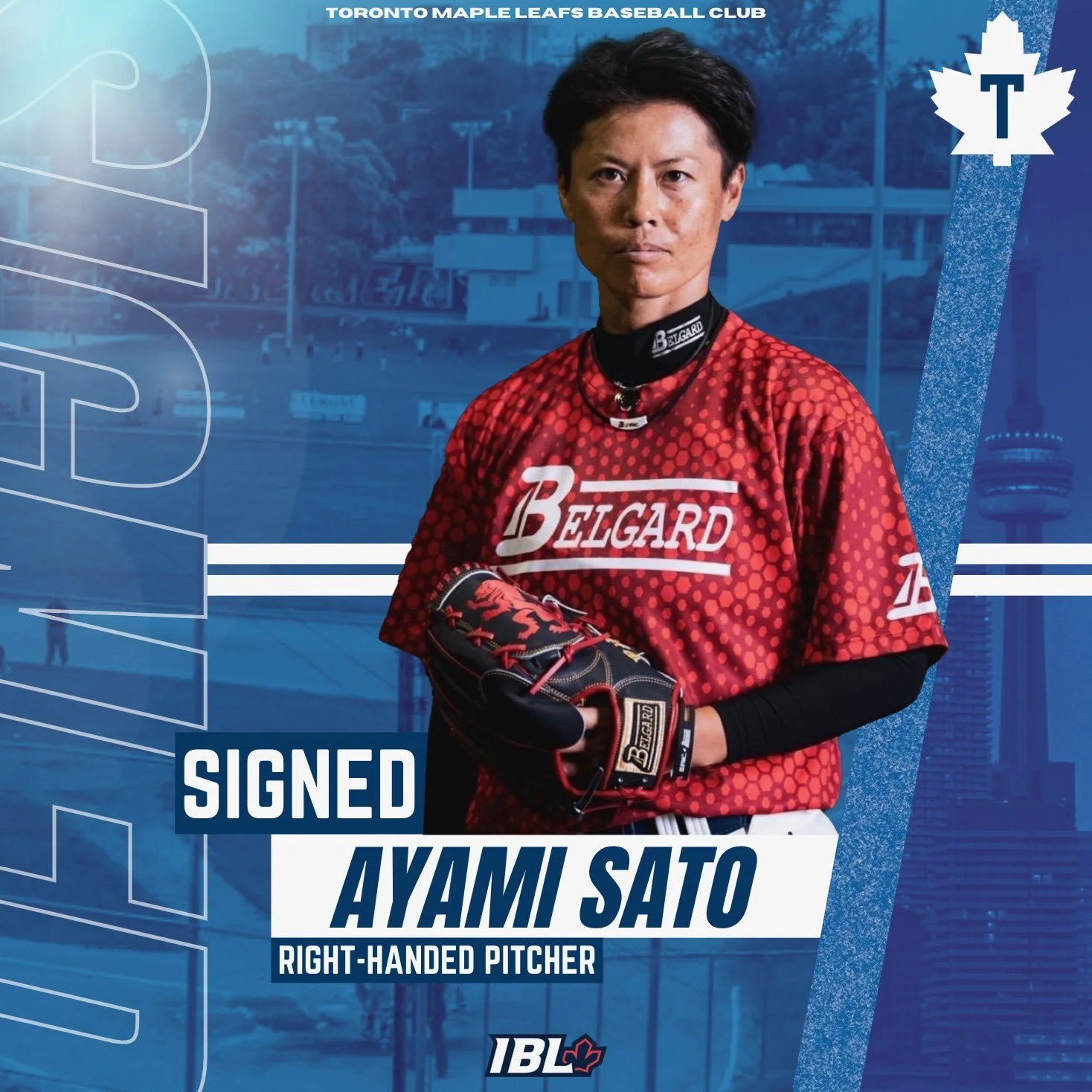 Toronto Maple Leafs sign Sato, IBL's first female player