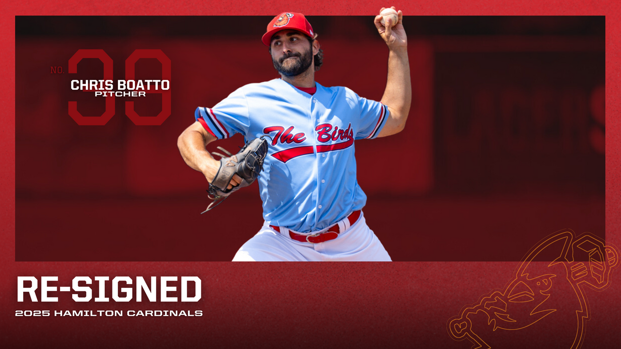 IBL's Hamilton Cardinals re-sign Boatto