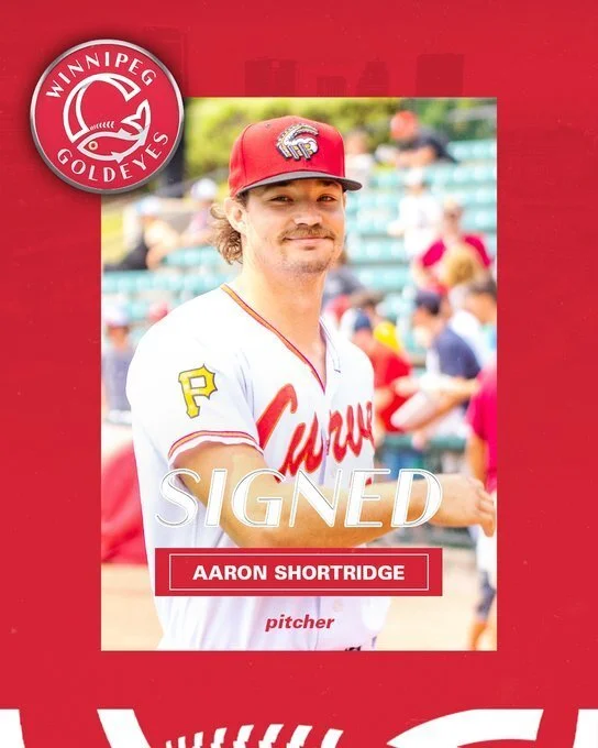 Winnipeg Goldeyes sign Shortridge