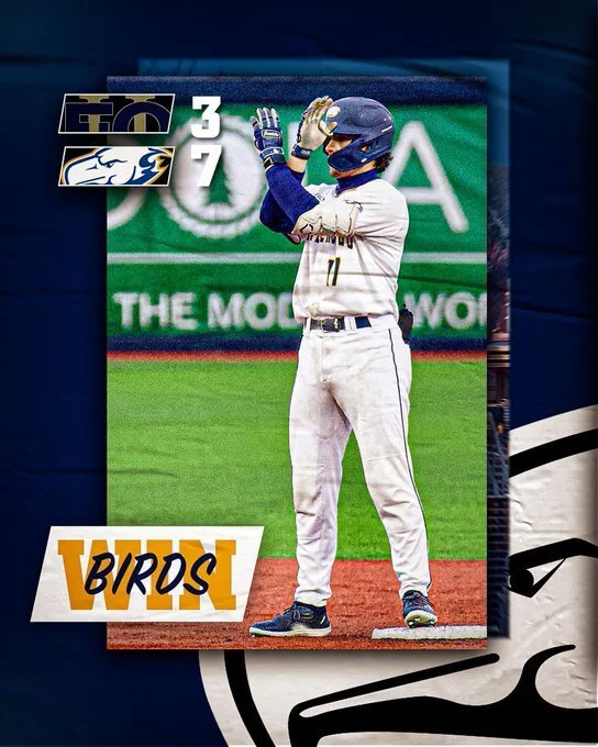 Waters' slam leads UBC to sweep in home opening series