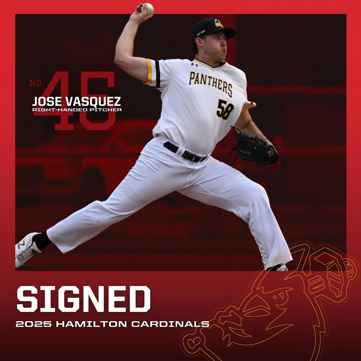IBL's Hamilton Cardinals sign Vasquez