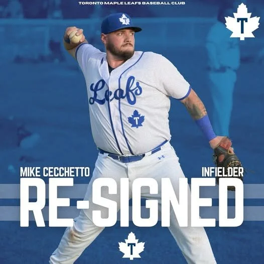 IBL's Toronto Maple Leafs re-sign Cecchetto