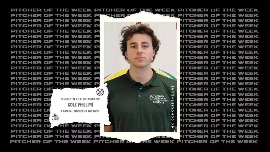 Philips named CAC Pitcher of the Week