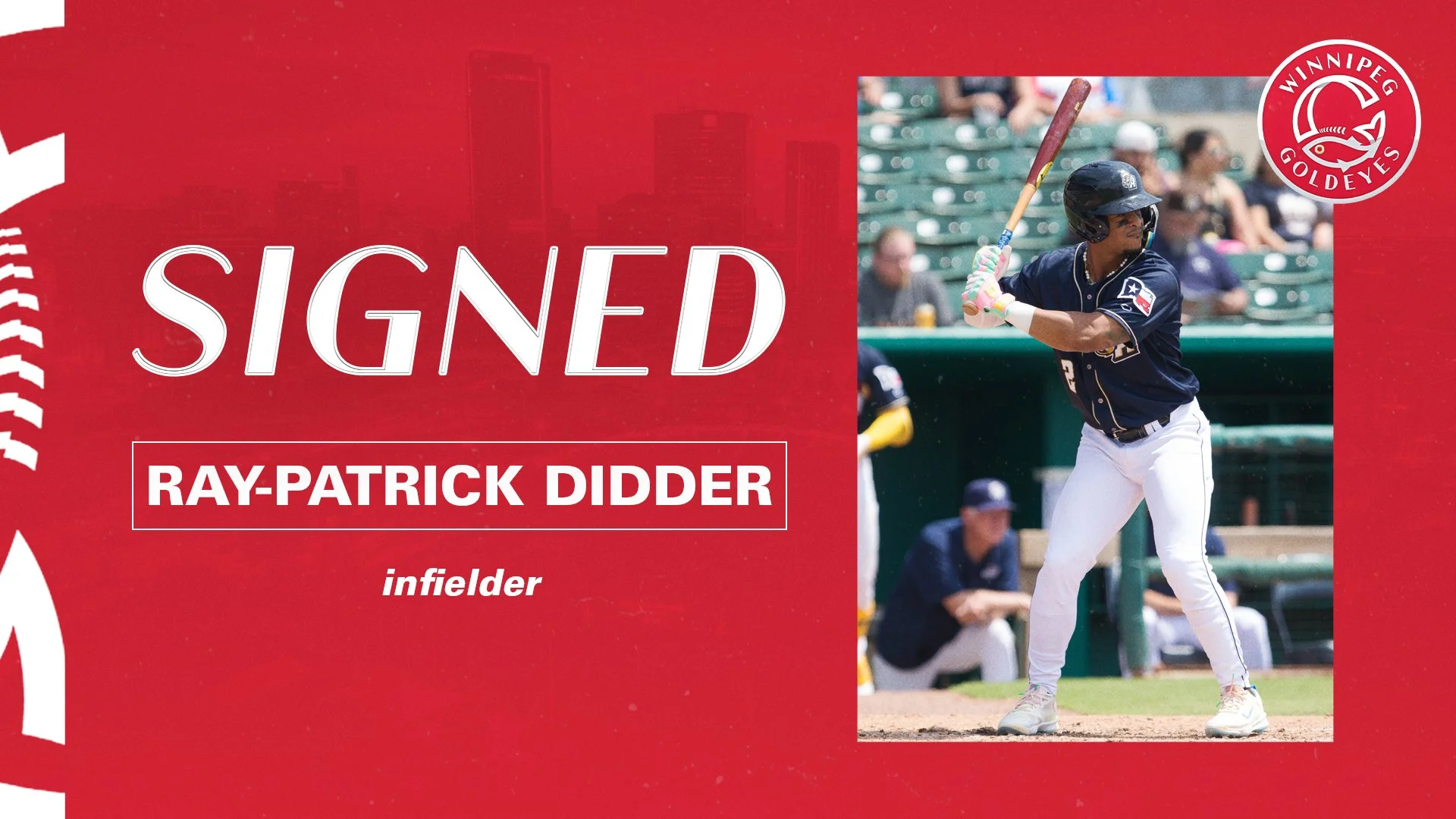 Winnipeg Goldeyes sign Didder