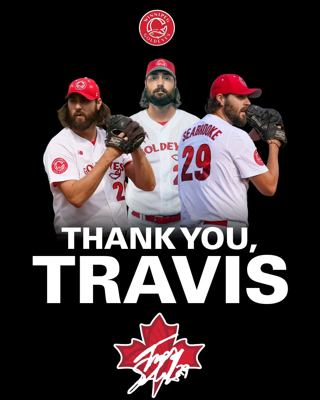 Goldeyes all-star Travis Seabrooke retires
