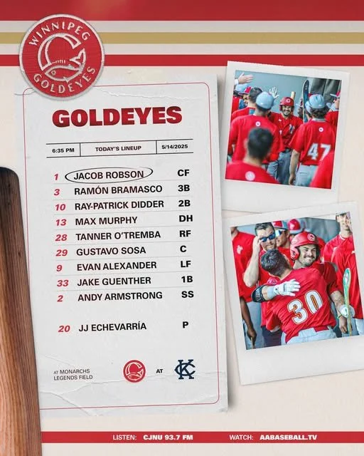 Robson homers in Goldeyes' loss