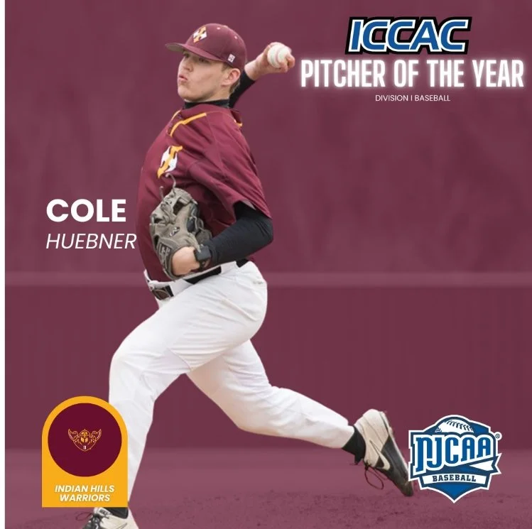 McFarland: Huebner named co-winner of ICCAC Pitcher of the Year