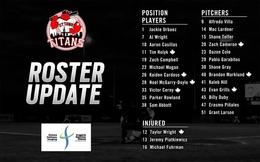 Ottawa Titans sign Cardoso, Holyk, McGarry-Doyle