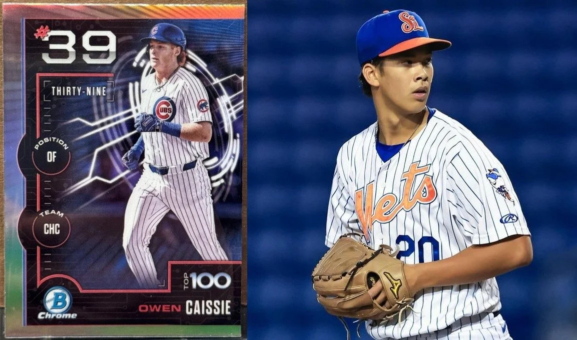 Caissie, Tong selected to National League Futures Game roster