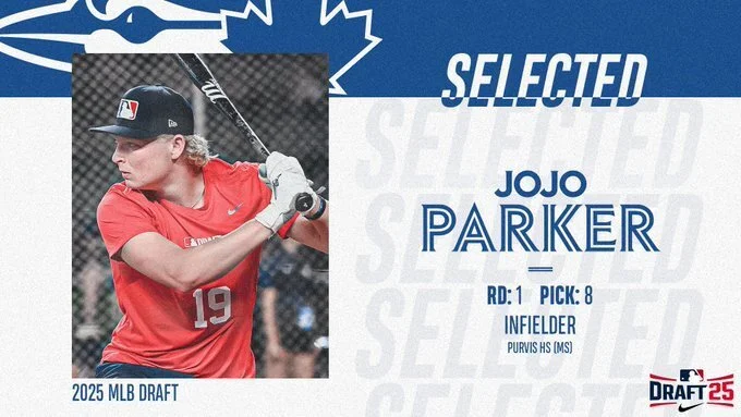 Betts: Blue Jays select "passionate" Parker at No. 8 in MLB draft 