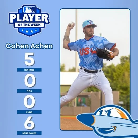 CBN Minor League Player of the Week - Cohen Achen