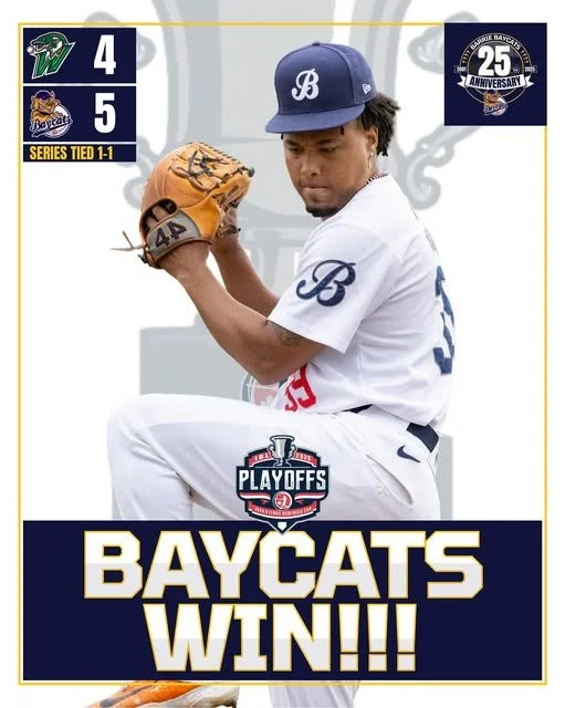 Baycats' Hernandez hits walk-off HR to even IBL Finals